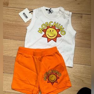 Set Moschino baby outfit 3-6 months